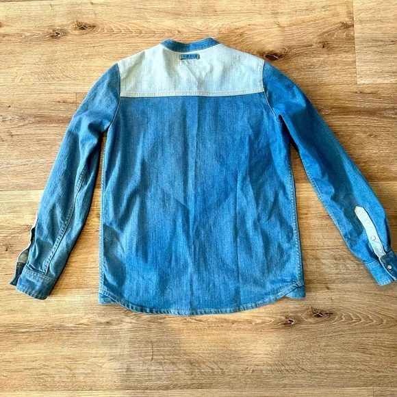 Stella McCartney Kids || Denim Shirt Jacket - Picture 2 of 5